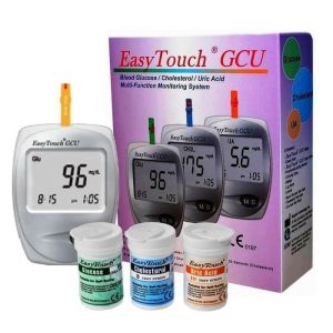 Easy Touch GCU (Glucose, Cholestherol, Usic Arid) 3in 1 Dengan Strip