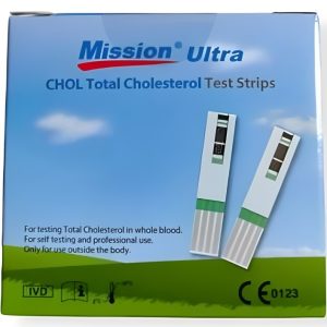 Strip Tes Kolesterol Mission Ultra Isi 50 Test Strip