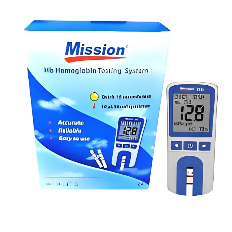 Alat Tes Cek Hemoglobin MISSION - Hb Hemoglobin Testing System