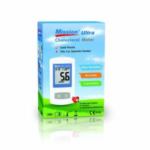 Alat Tes Cek Kolesterol - Mission Ultra Cholesterol Meter Tanpa Strip