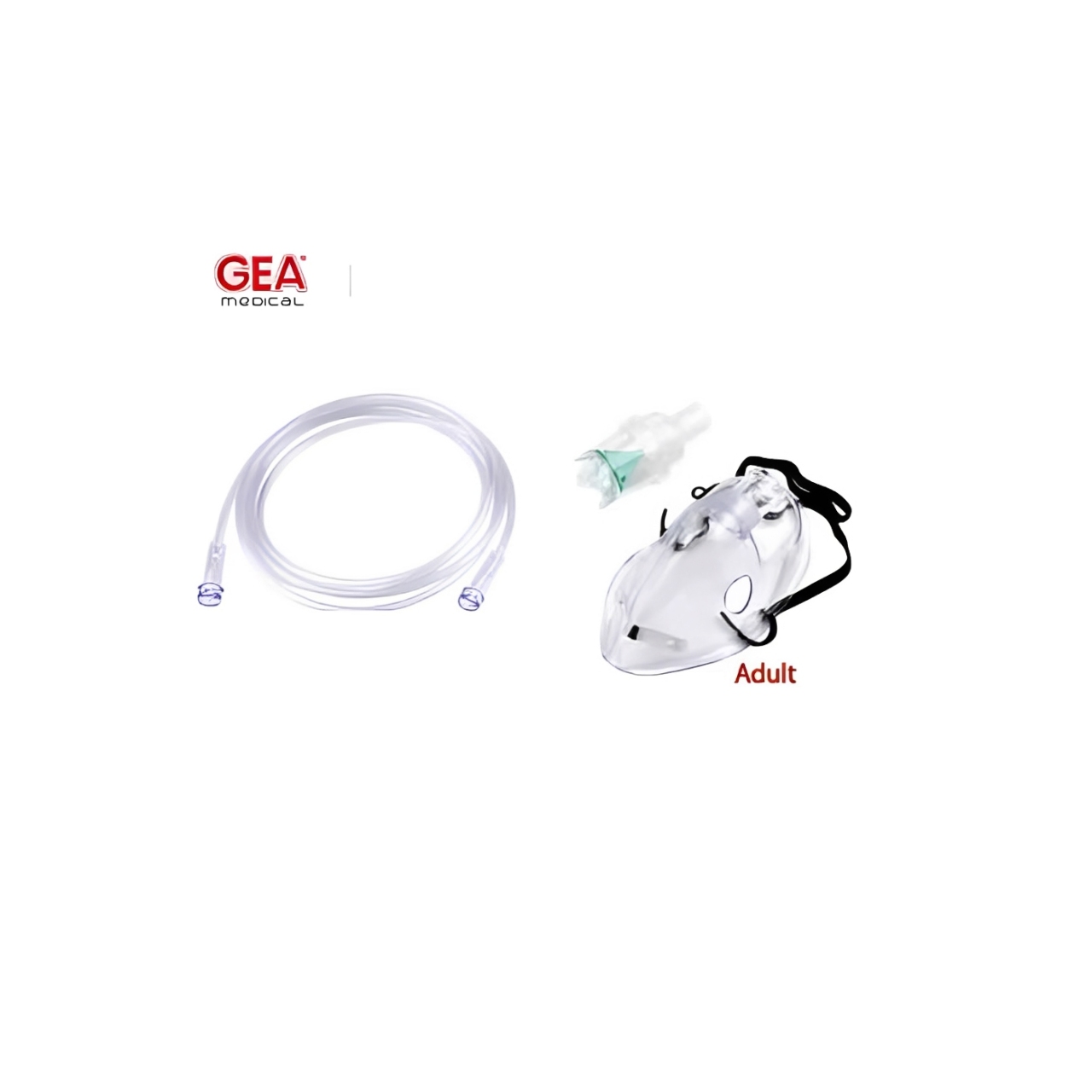 Masker Nebulizer Dewasa Gea / Nebulizer Mask Adult Gea