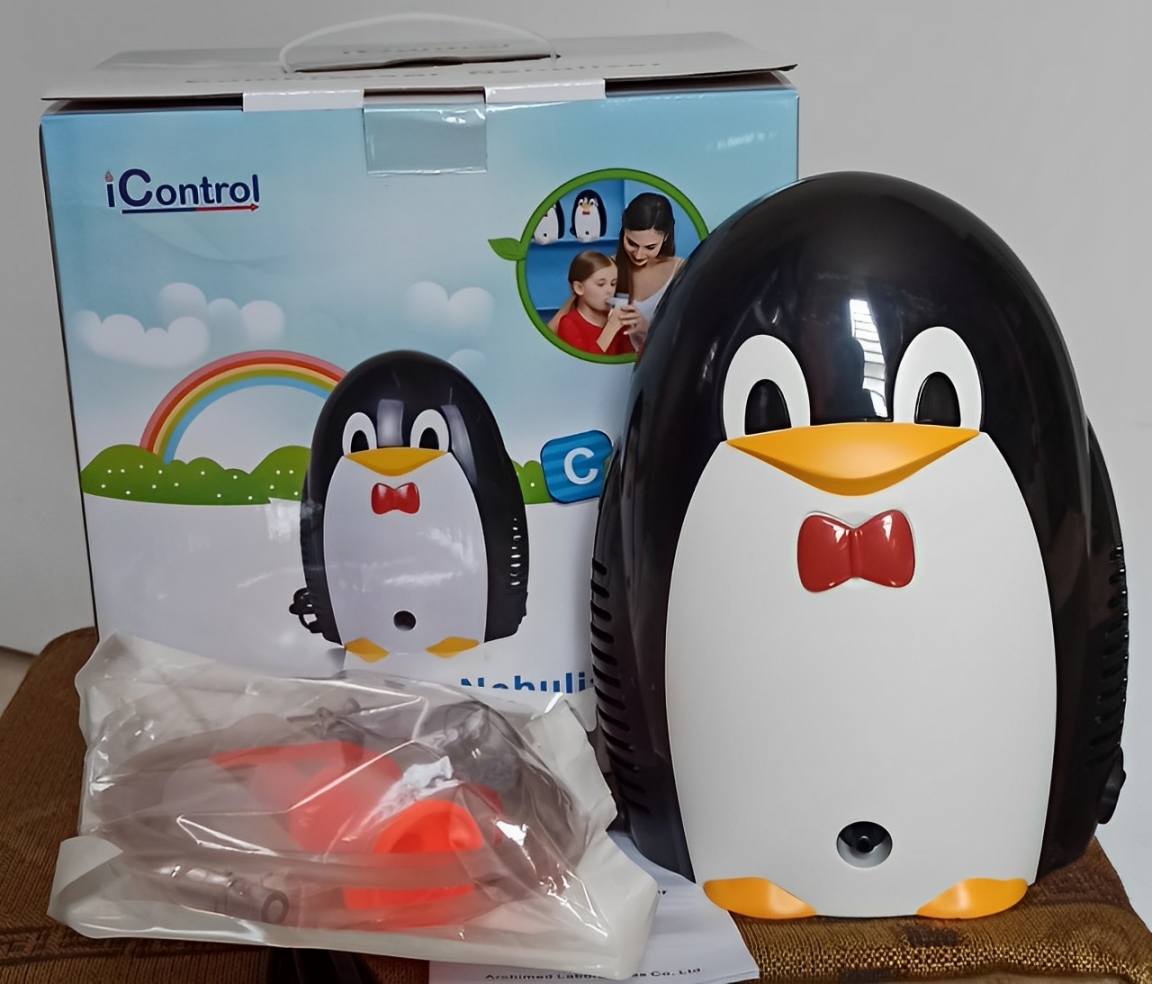 Nebulizer I Control Model Pinguin Alat Bantu Pernapasan Anak
