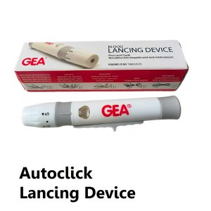 Pen Lancet Gea Autoclick Blood Lancing Device