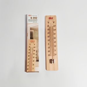 Termometer Ruang Kayu Gea Wooden S-092